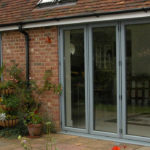 Garden bifold doors, Carterton