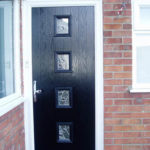 Black composite door, Kidlington