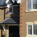 Casement windows with blinds, North Oxford