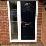 Dark composite door, Wallingford