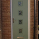 Fitted composite door, Wantage