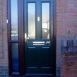 Green composite door, Witney