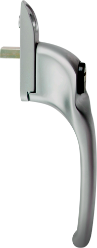 Graphite cranked window handle