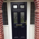 Leaded composite door, Oxford
