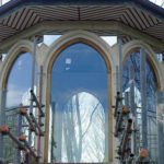 Shaped wooden window, Oxford