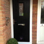 Square composite door, Rose Hill