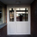 White aluminium door, Bicester