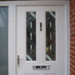 White composite door, Oxfordshire