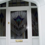 White wooden door, Kidlington
