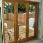 Wooden door fitting, Thame