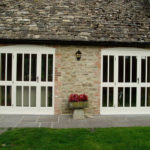 Wooden door pairs, Abingdon