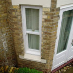 Wooden sash window, Wallingford