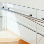 Office glass balustrade, Kidlington