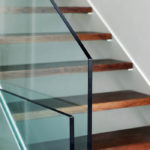Stairs glass balustrade, Carterton