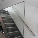 Glass wall balustrade, Oxfordshire