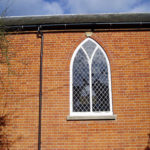 Stained glass leading, Watlington