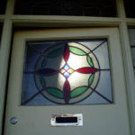Leaded front door, Central oxford